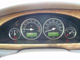 instruments with engine idling at 750 rpm : 2005 Jaguar S-type
